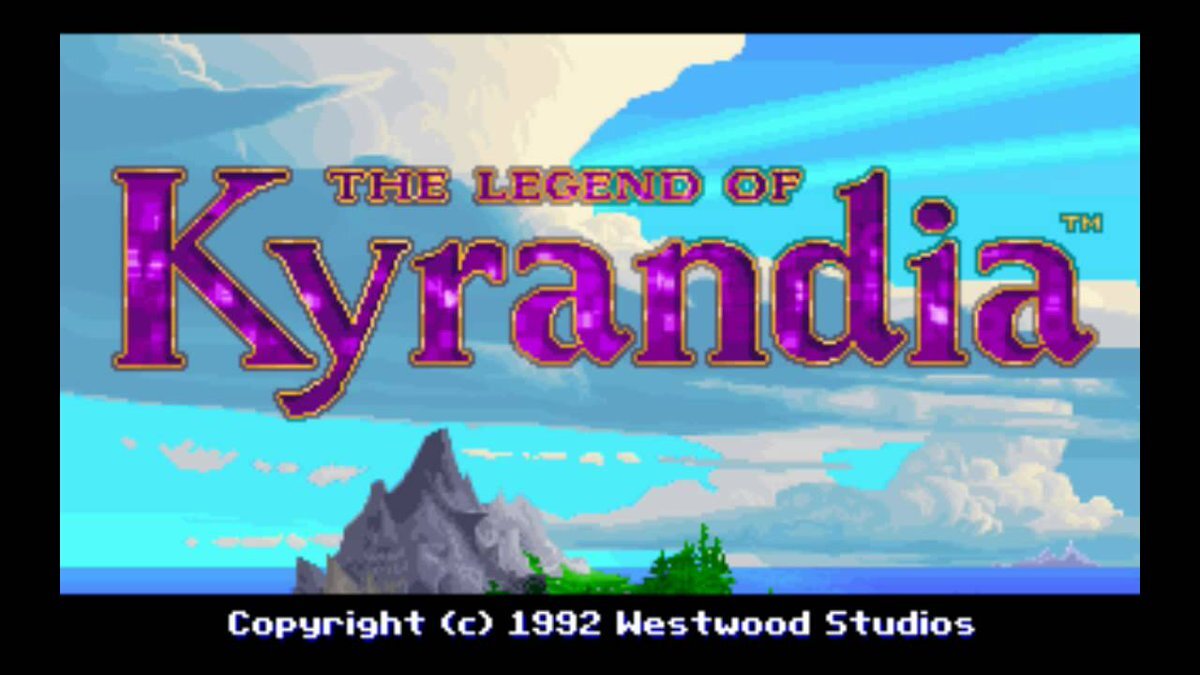 Заставка игры The Legend of Kyrandia. Фото Яндекс.картинки, листайте галерею.