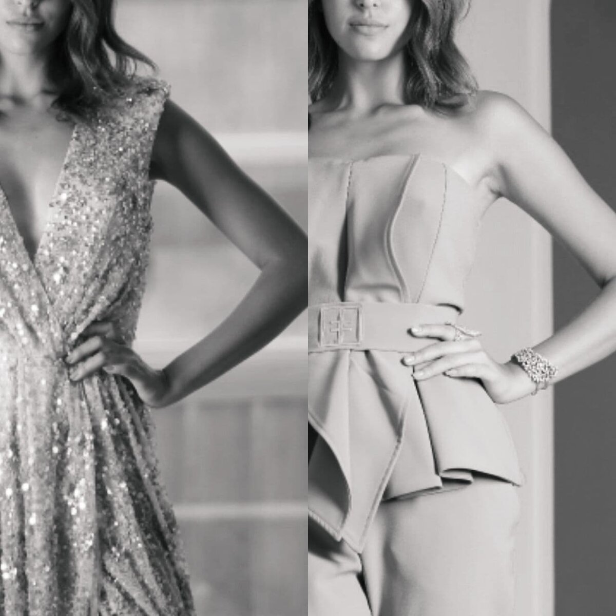 Одна и та же фотосессия - разная постановка рук. Слева крюки, справа естественные и мягкие пальцы.