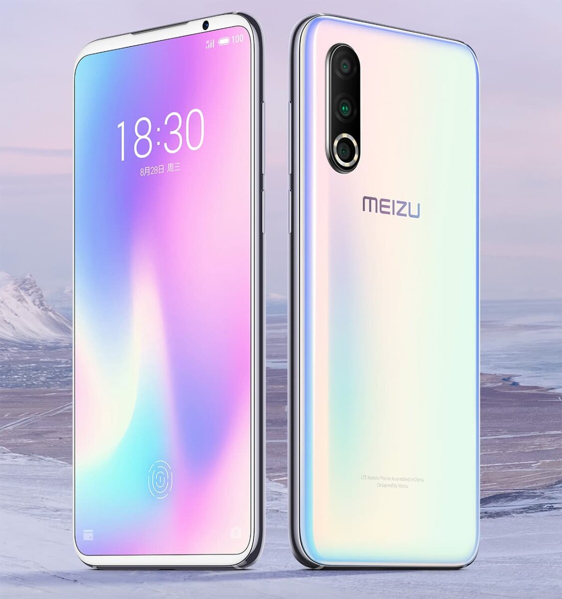 Meizu 16Xs6Xs 6/64GBGB+64GB / 6GB+128GB Цвета-чёрный, синий, красный, белы