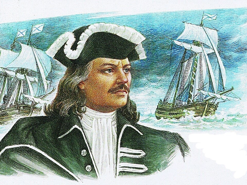 Капитан-командор А.И. Чириков. Изображение из сети  