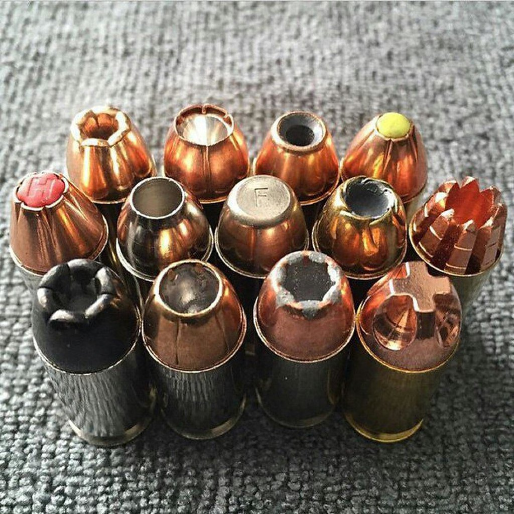 Патроны с различными экспансивными пулями