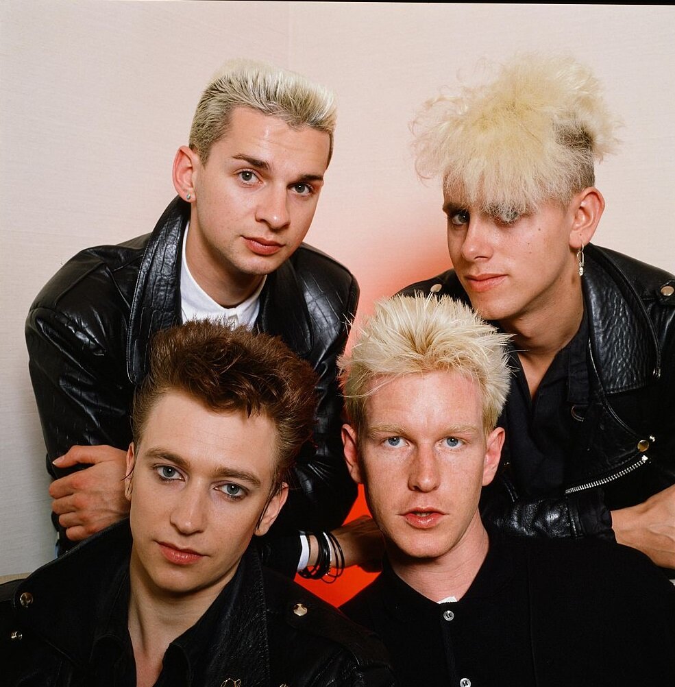 Компания блондинов в 1985 году.