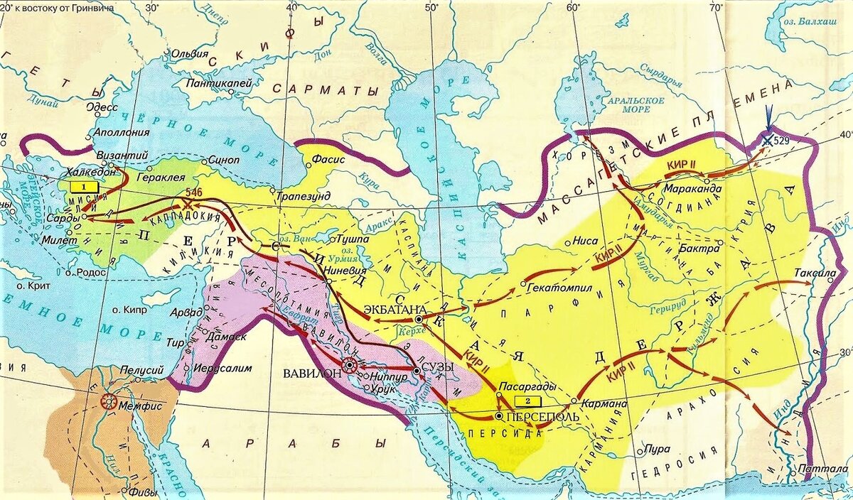 Возникновение державы ахеменидов история