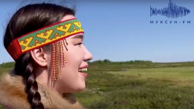 Фото: Тома Выучейская/вк Девушка исполнила этническую песню «Харта не тэта не».