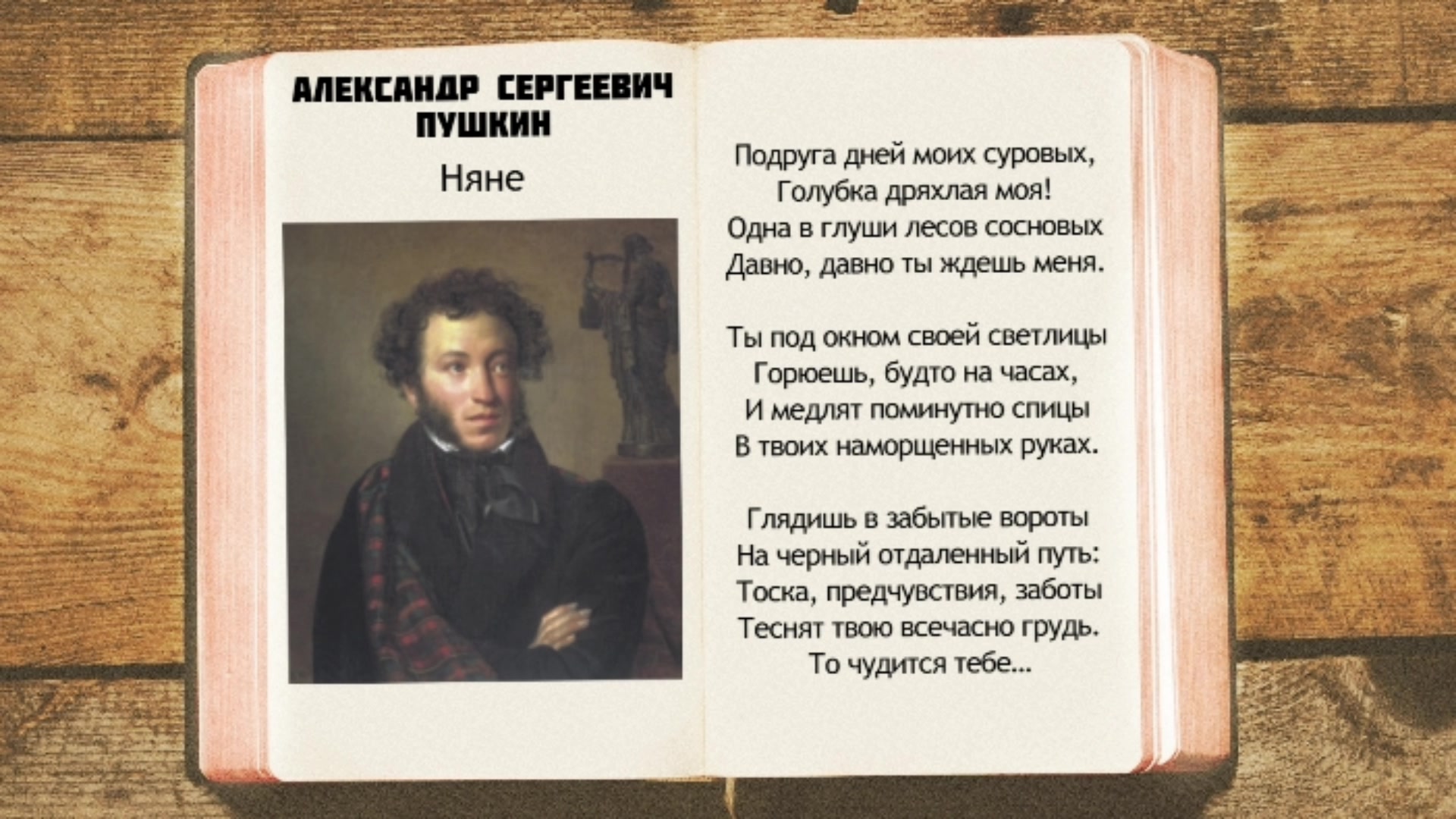 Сочинение стихотворение няне пушкин. Сочинение стихотворение няне пушкин