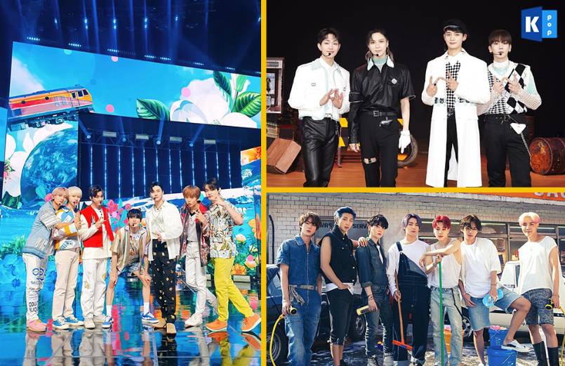 NCT Dream, SHINee, BTS. Фото Инстаграм: nct_dream, shinee, bts.bighitofficial