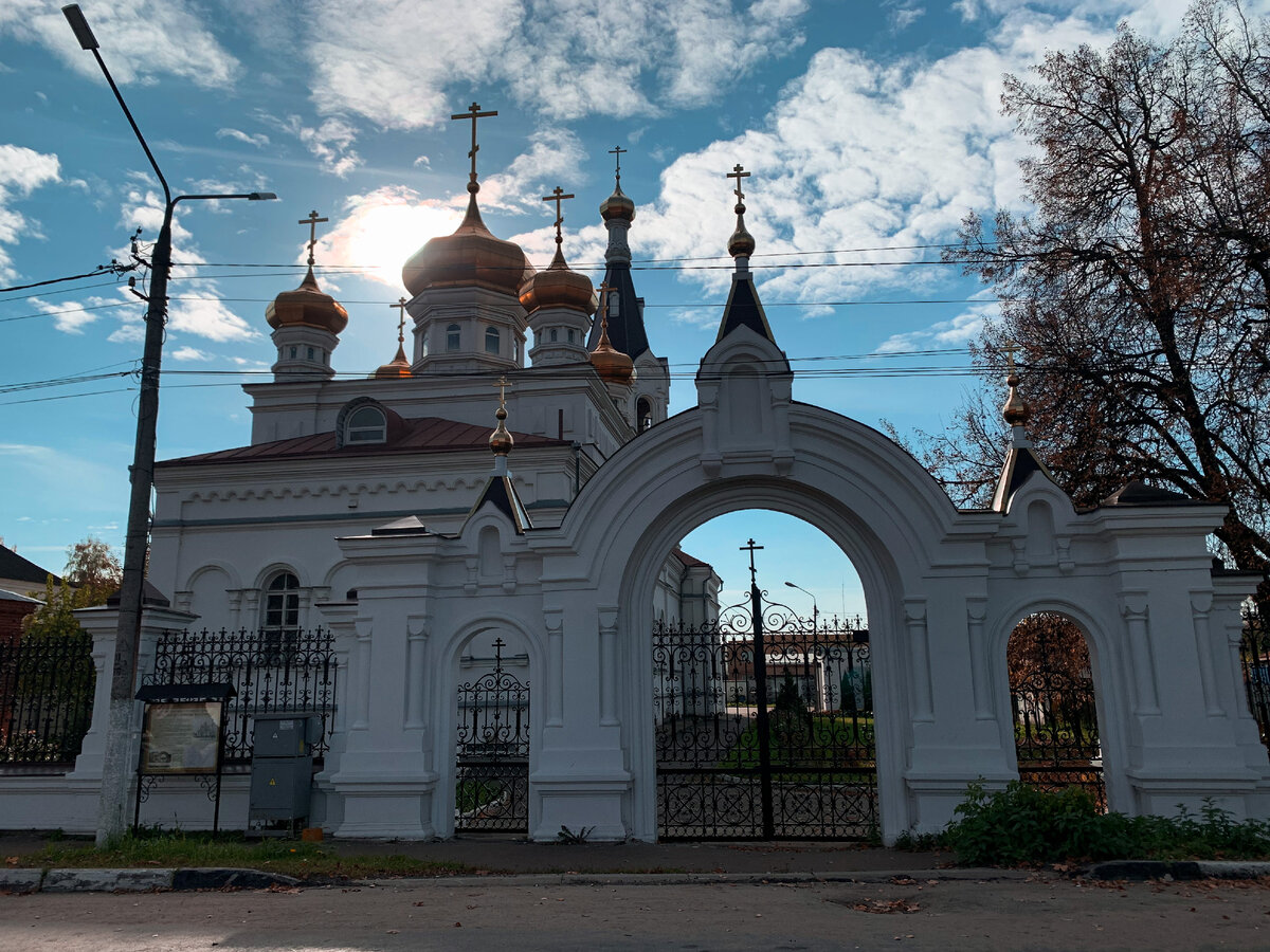 Храм георгия победоносца в егорьевске