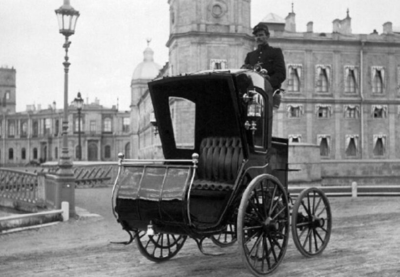 Электромобиль И. Романова