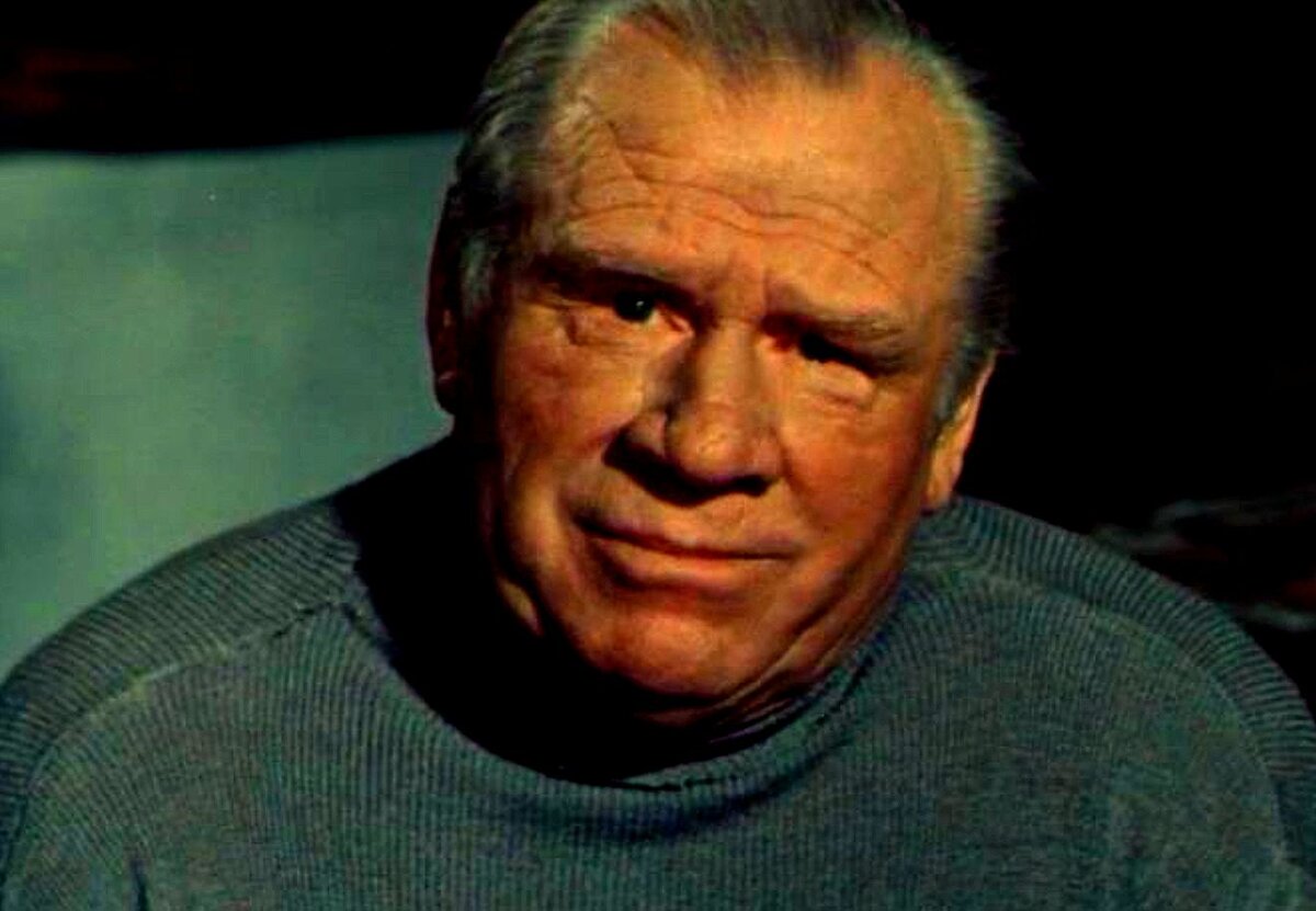 Иван Рыжов в картине "На таёжных ветрах". Кадр из фильма