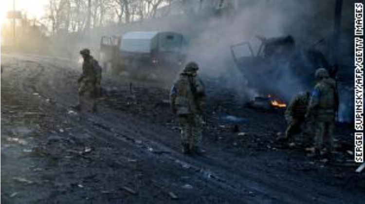 Путин приказывает российским силам сдерживания быть в состоянии повышенной боевой готовности, поскольку войска сражаются за контроль над украинскими городами