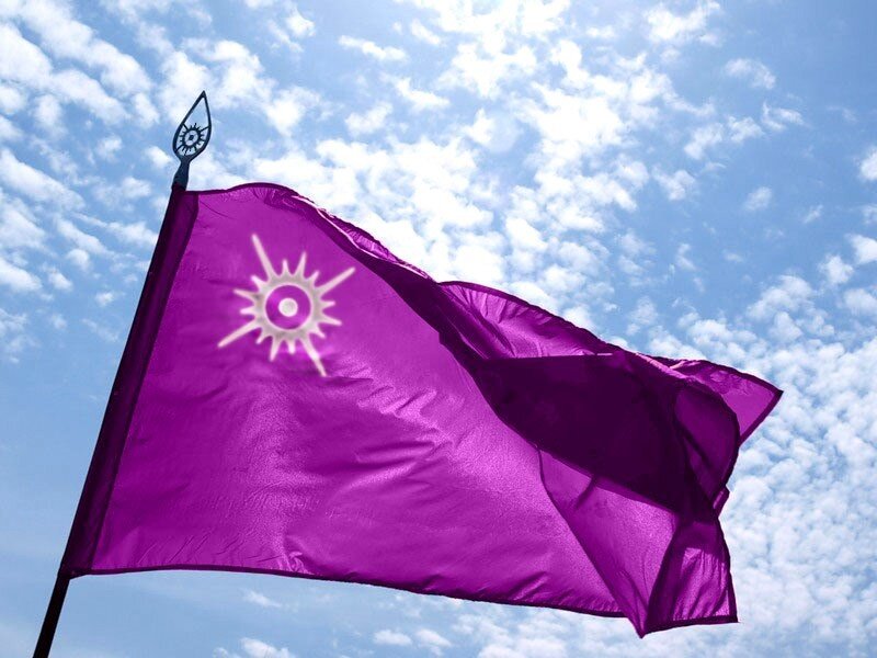 Фиолетовый флажок. Пурпурное знамя. Фиолетовое знамя. Евразийский экономический союз флаг. Флаг евразийского союза.