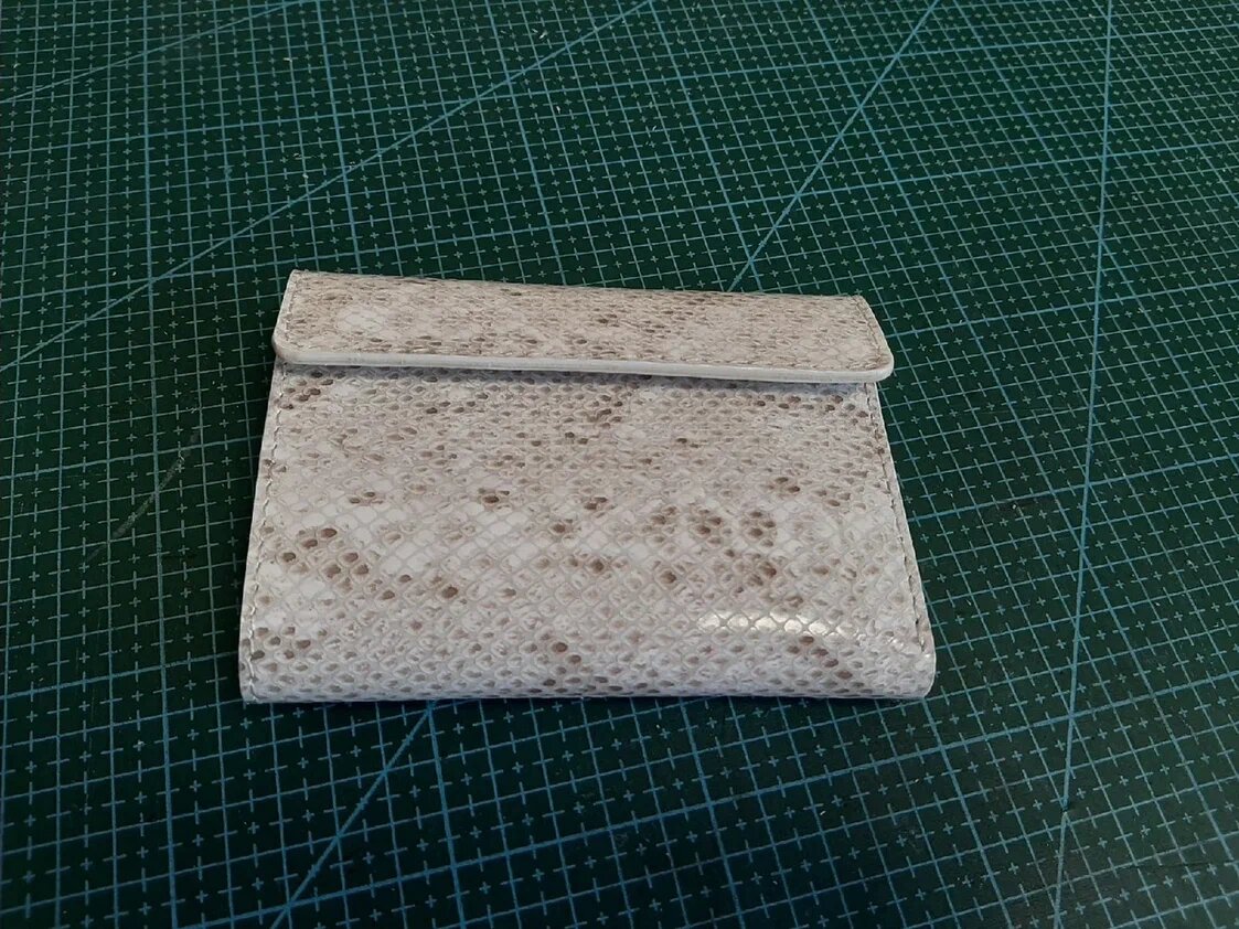 Кожаный бумажник "БМ-06". Ателье Ирины Берзиной.