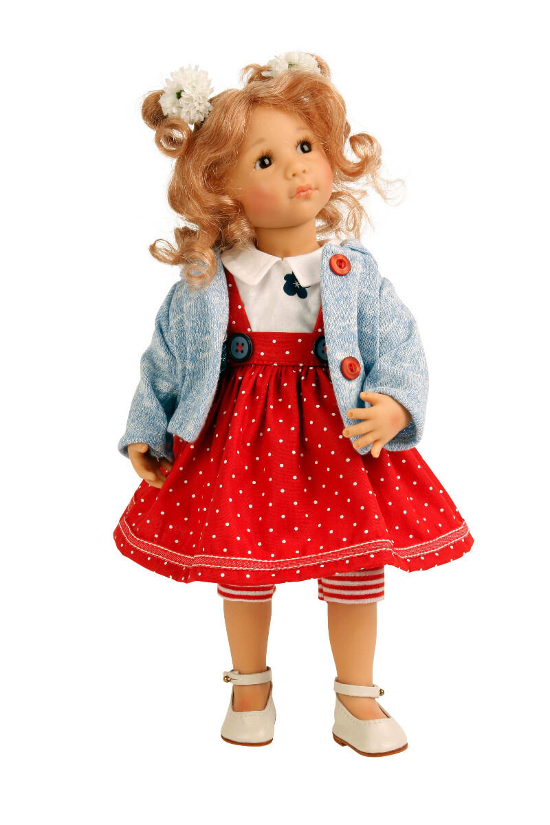 Кукла Шильдкрет Софи в красном сарафане от Зиглинде Фриске