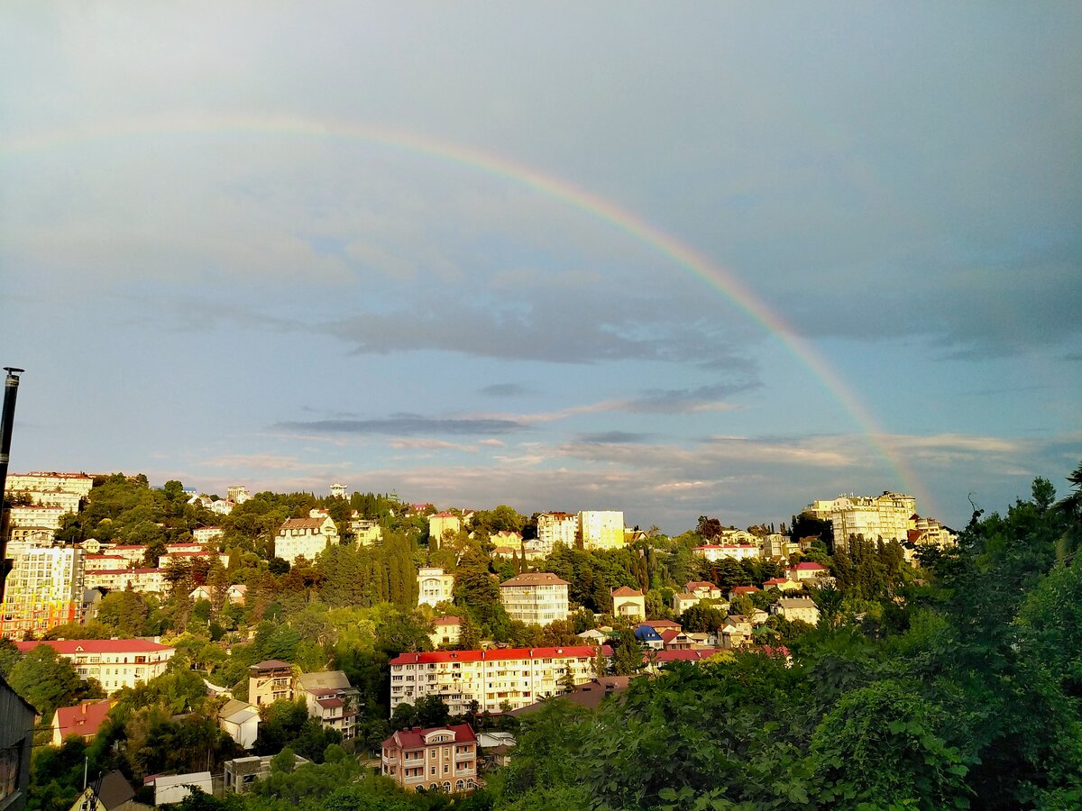 Радуга над Сочи :) Фото автора