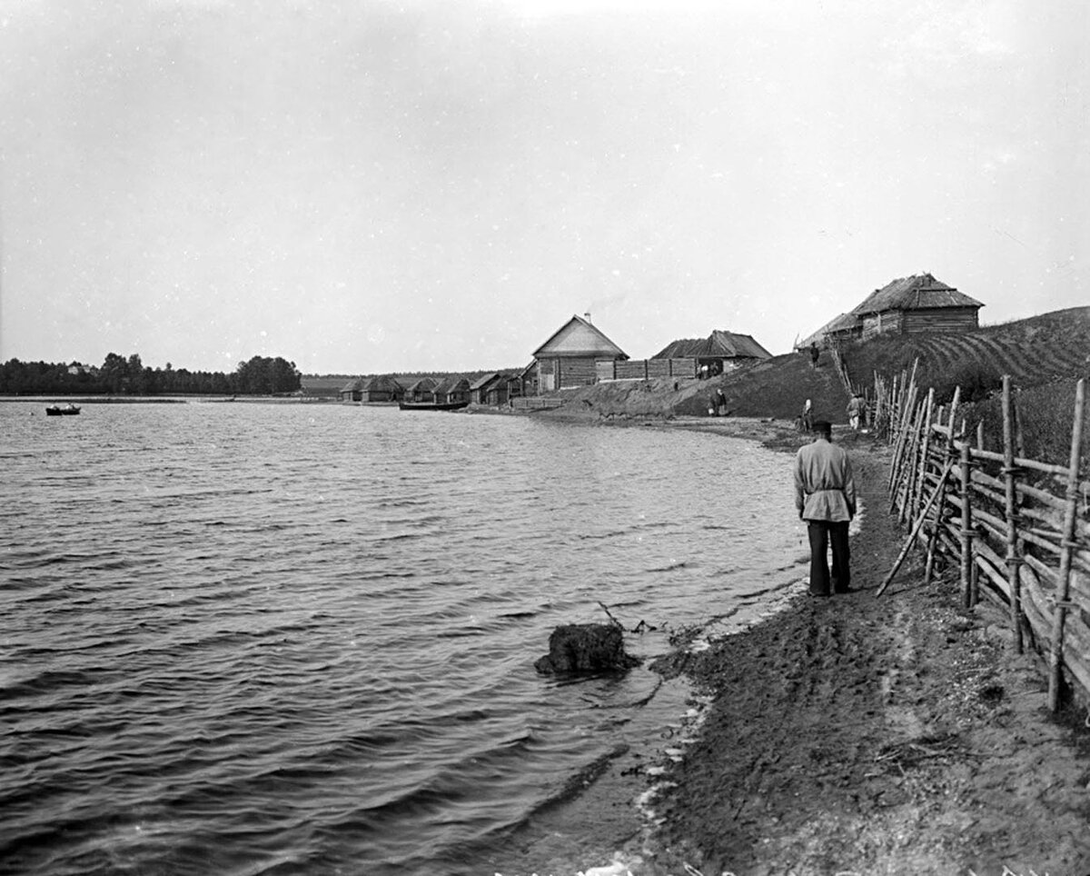 берега волги старые