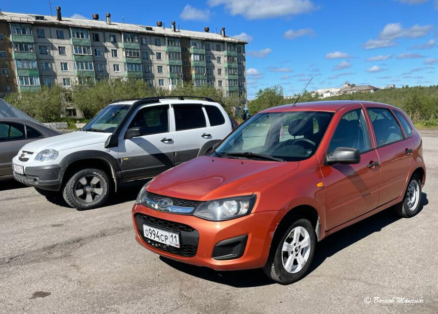 Снята на телефон