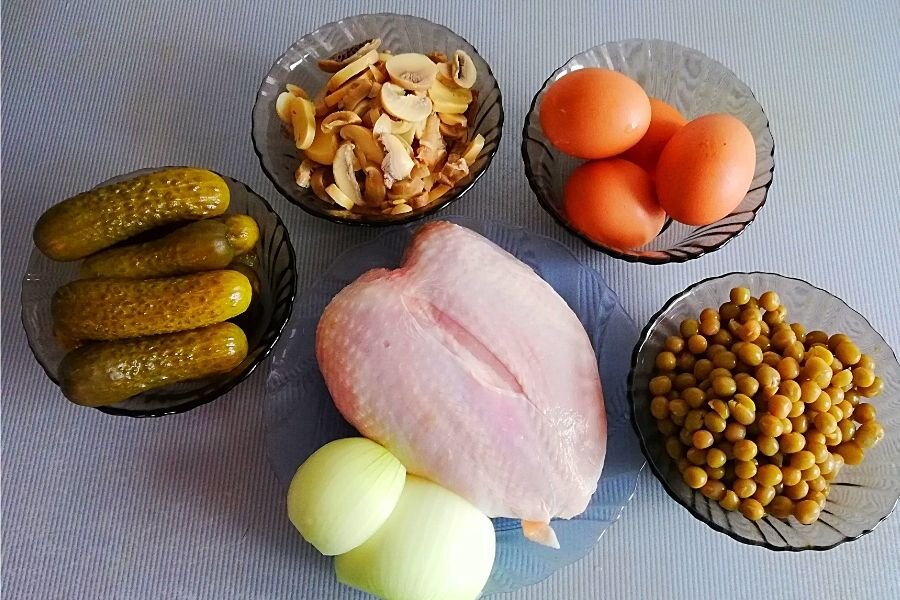 Ингредиенты для салата