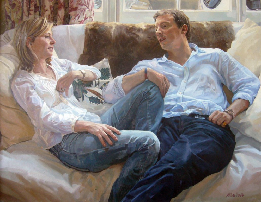 Семейный портрет. Современная живопись.