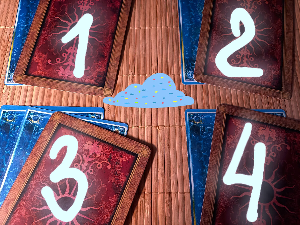 фото расклада на 4 варианта