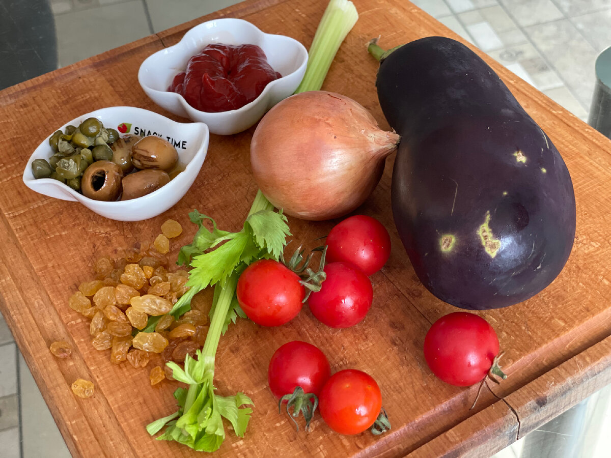 Капоната - ингредиенты