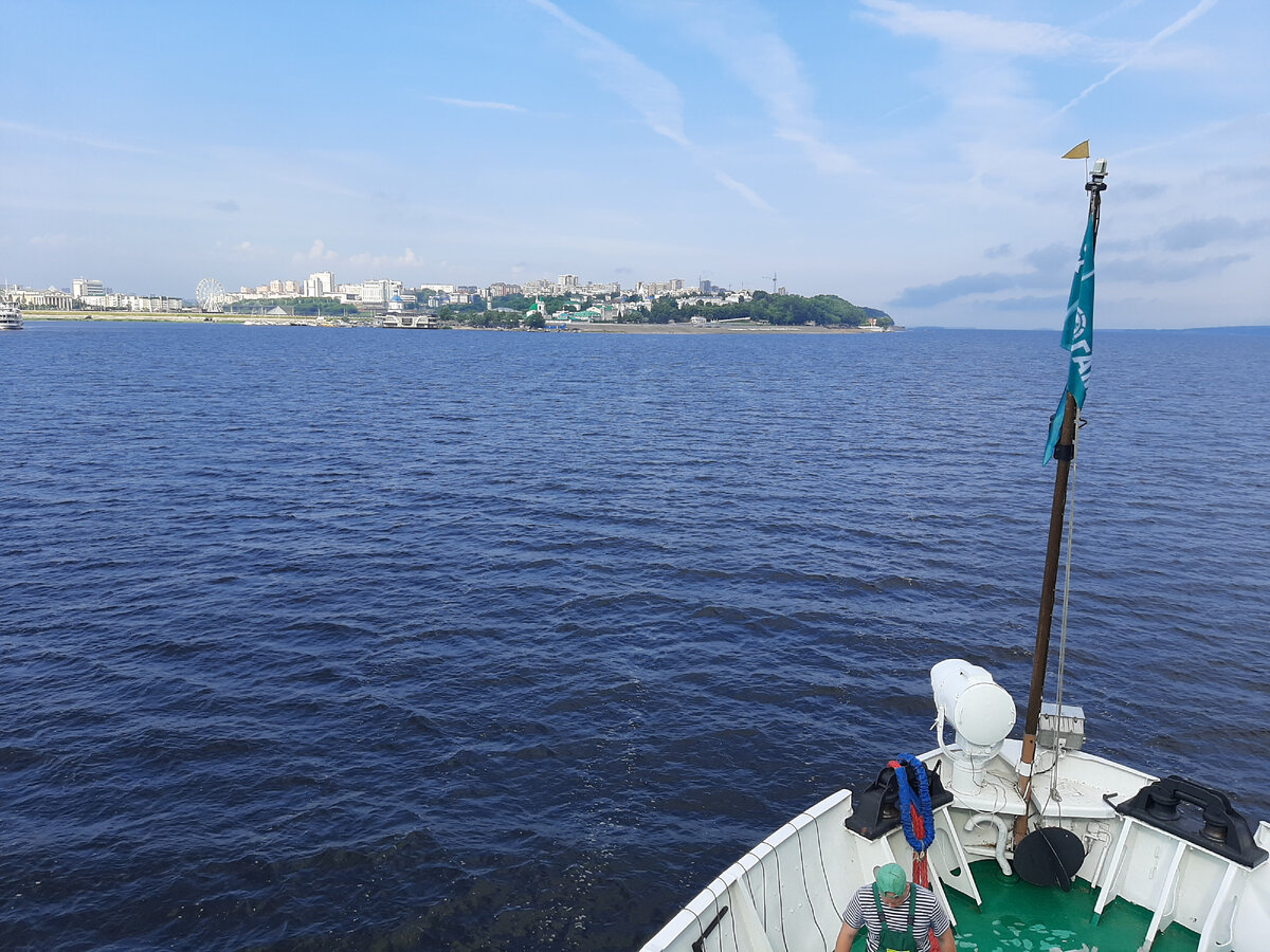 Чебоксары имеют отличный вид с Волги! Фото автора.