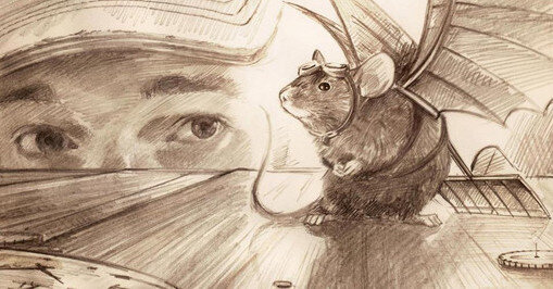  Торбен подглядывает за мышонком