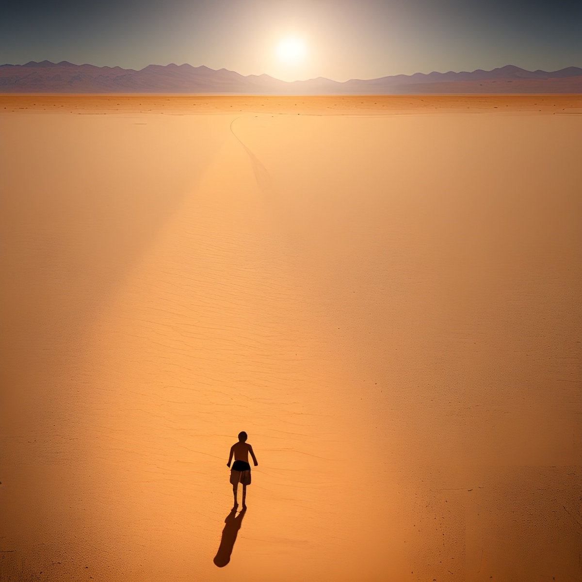 Вы обнаруживаете, что стоите посреди огромной, бесплодной пустыни. Солнце безжалостно палит по вашей коже, а песок, кажется, тянется бесконечно во всех направлениях. Несмотря на суровые условия, вы испытываете чувство решимости и сосредоточенности, когда смотрите на далекий горный хребет. Вы знаете, что добраться до гор будет трудной задачей, но вы полны решимости добраться туда. Когда вы начинаете свое путешествие, вы разбиваете свою цель на более мелкие, более выполнимые шаги. Вы знаете, что постановка реалистичных целей является ключом к успеху, и вы полны решимости достичь каждой из них на этом пути. С каждым шагом, который вы делаете, вы испытываете чувство выполненного долга и удовлетворения и знаете, что продвигаетесь к своей конечной цели.