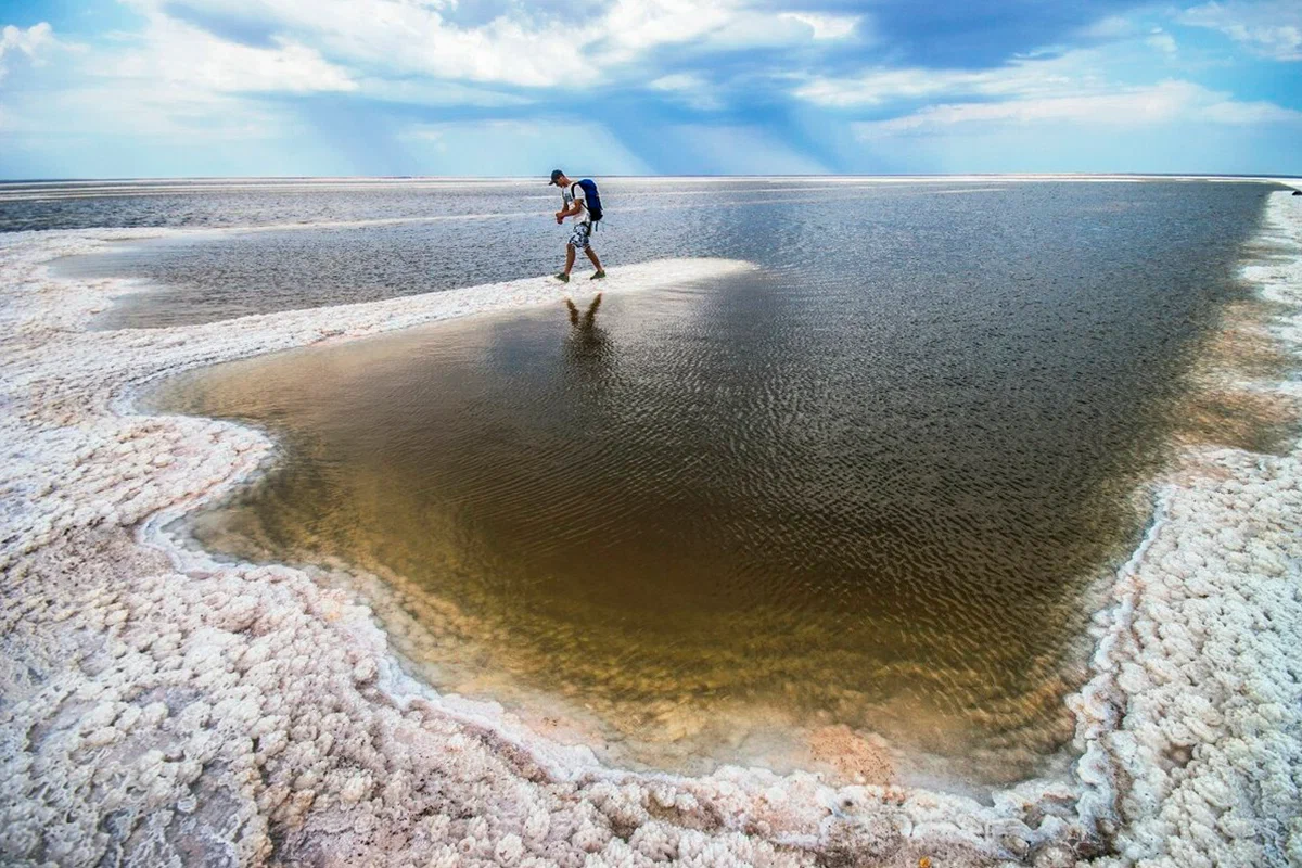 соленое озеро в астрахани баскунчак
