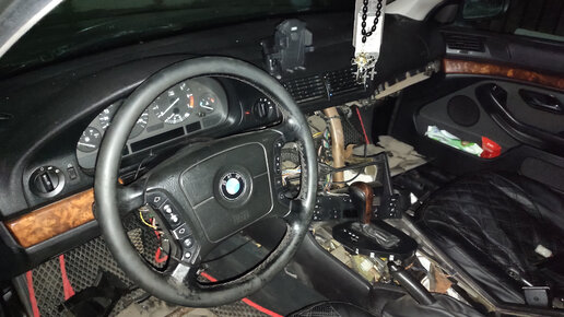 Замена печки (отопителя) BMW E39