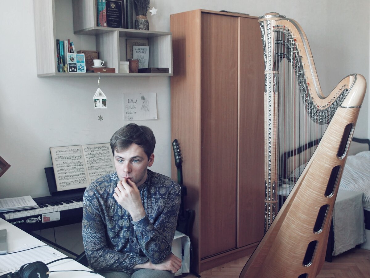 Александр Болдачев в квартире на Спиридоновке, 8.  Фото: Катерина Рожкова