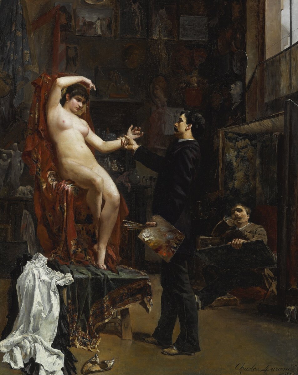 Иллюстрация: Французский художник Каролюс-Дюран (1837–1917) Charles Emile Auguste Durant — Manette Salomon, 1883