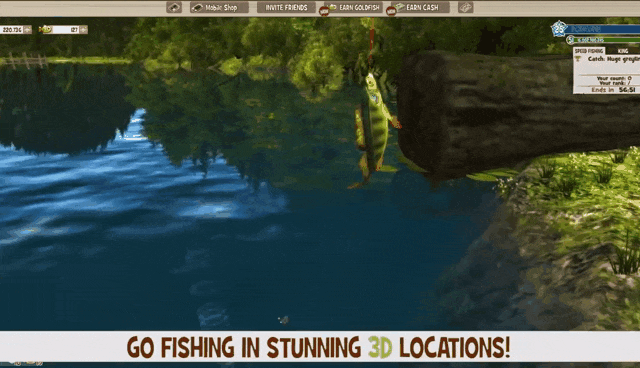 The Fishing Club 3D – геймплей