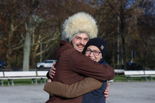 Ахмед Озов и его донор Тимо