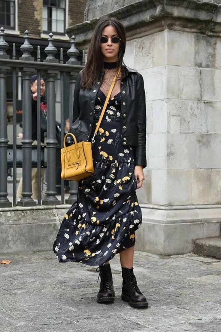 10 Foolproof Ways to Style Dresses With Boots All Year