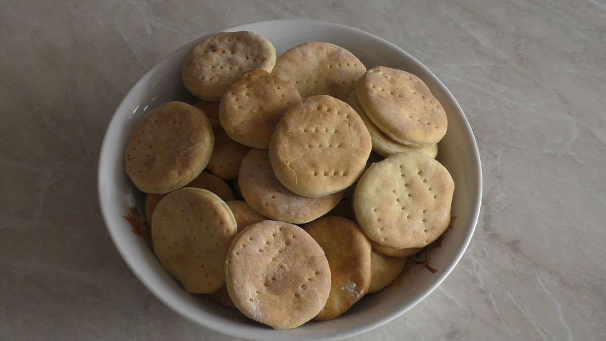 Лепёшки печеньки