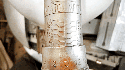 После щелчка, затяжка произведена