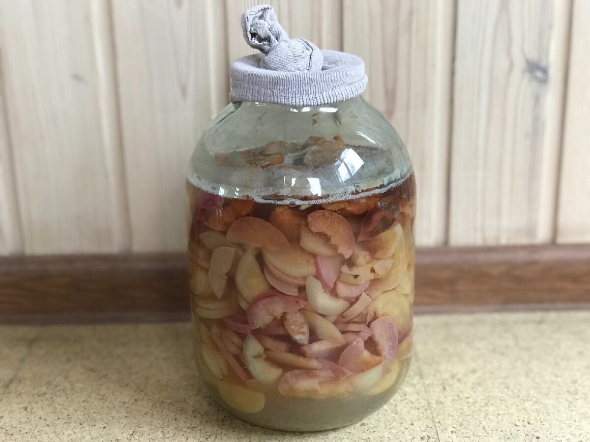 Уксус из дачных яблок своими руками