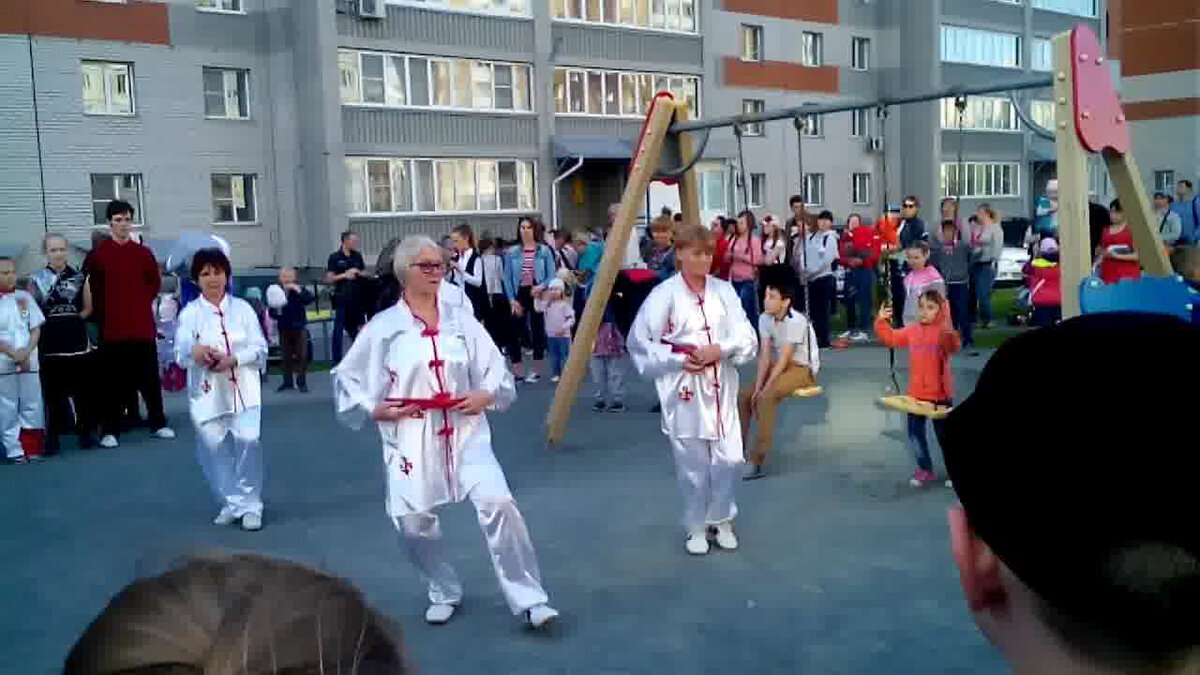 Вот они, наши пенсионеры ушуисты