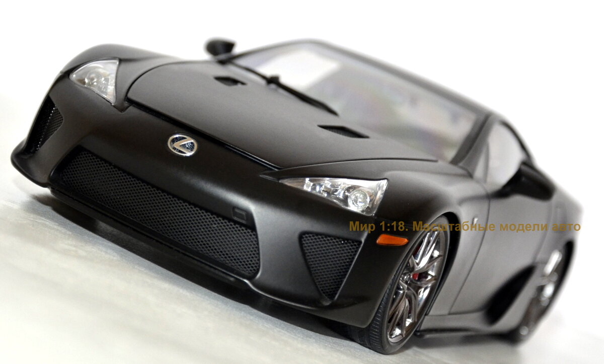 Модель: Lexus LFA 2009 1/18  #78832  matt black
