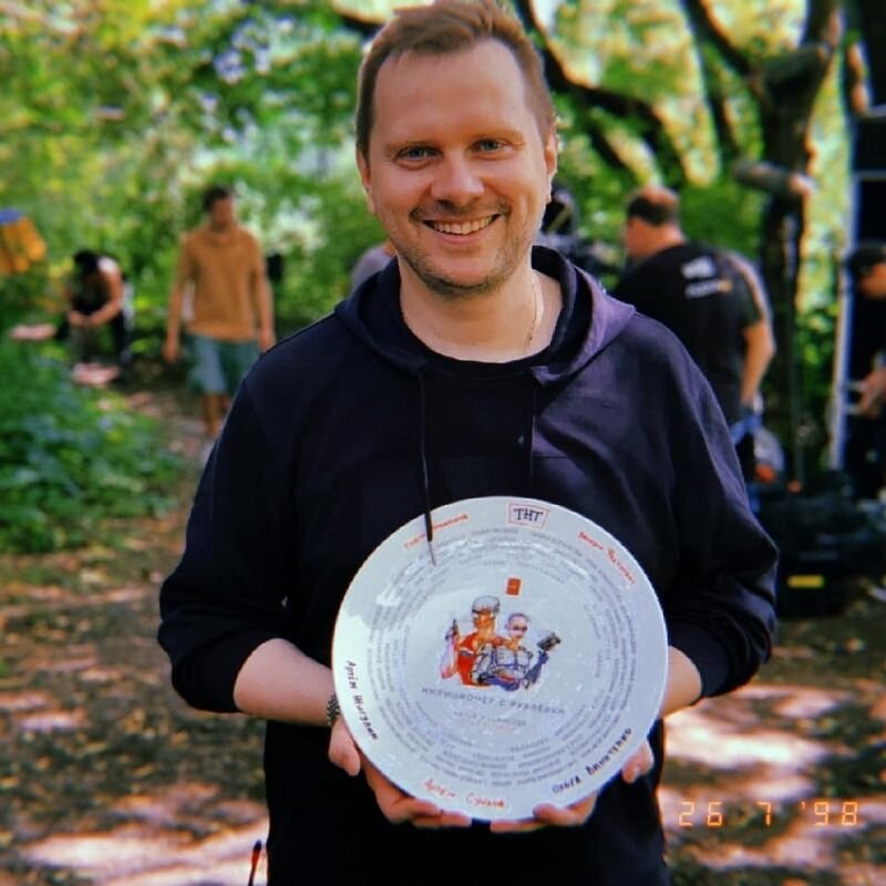 Режиссер Илья Куликов на старте съемок Милиционера с Рублевки.