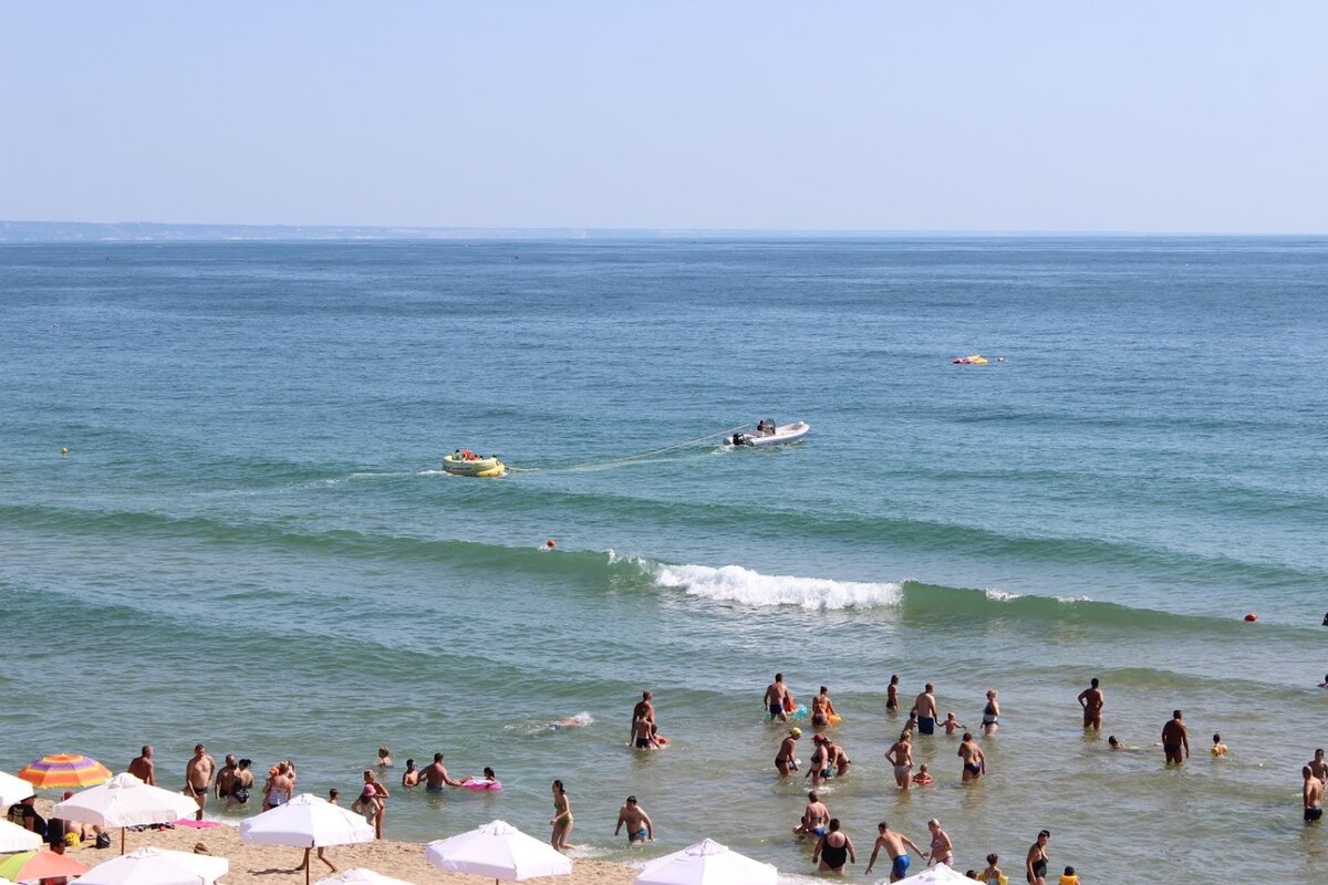 Пляж Кабакум под Варной. Сюда ходит рейсовый автобус