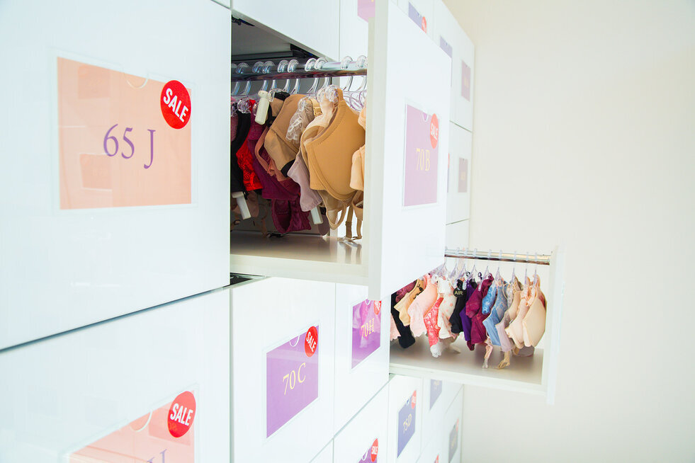 В современной размерной сетке более 220 размеров