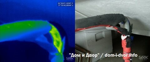 Реальный пример роста теплопотерь в подвале одного из домов в Чертаново