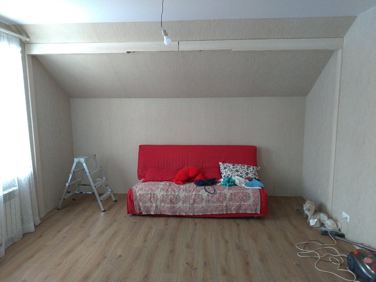 Начало монтажа каркаса для дверей шкафа-купе.