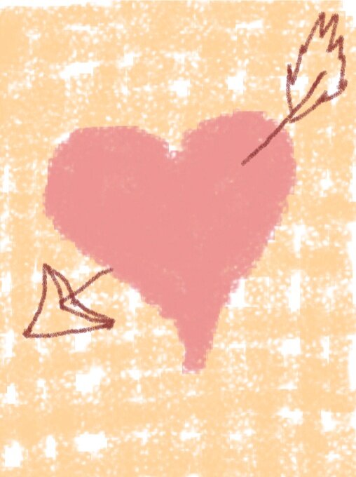 Однажды мы с мужем ехали в поезде, напротив наших полок играли маленькие дети. Мальчик нарисовал для девочки такое сердце и сказал: видишь, оно проткнуто стрелой, значит, это самое настоящее сердце. И подарил ей. С тех пор и мы с мужем рисуем друг другу только настоящие сердца! 💘