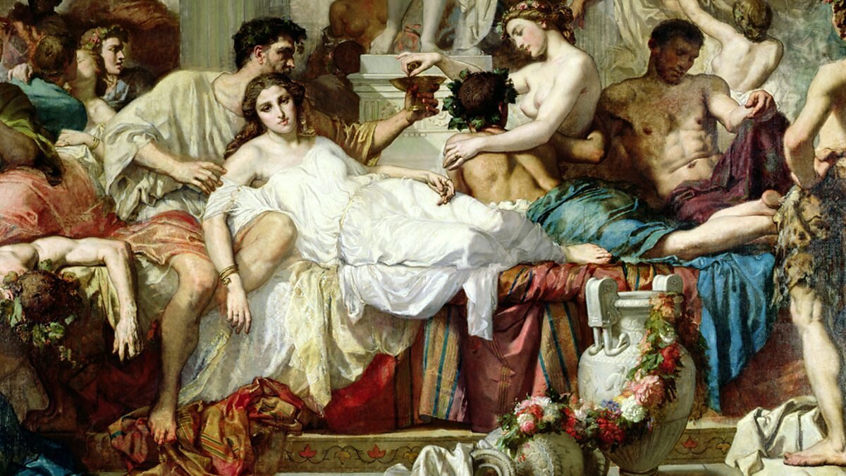 Т. Кутюр «Римляне времен упадка» . 1847