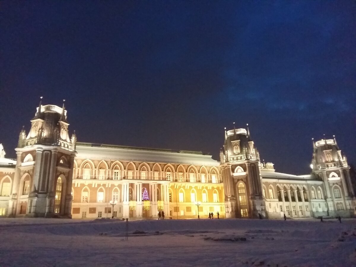 Царицыно зимой. Фото автора.