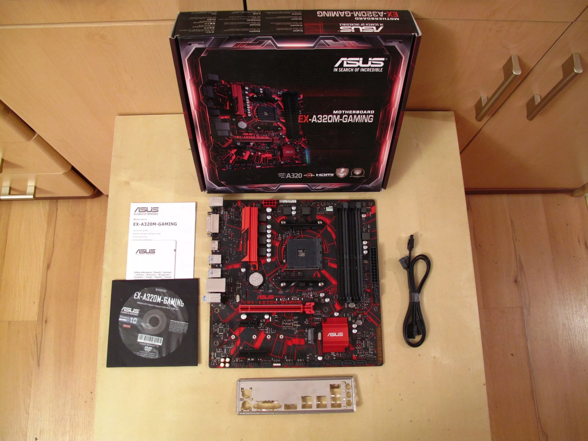 Материнка Asus EX-A320M-Gaming