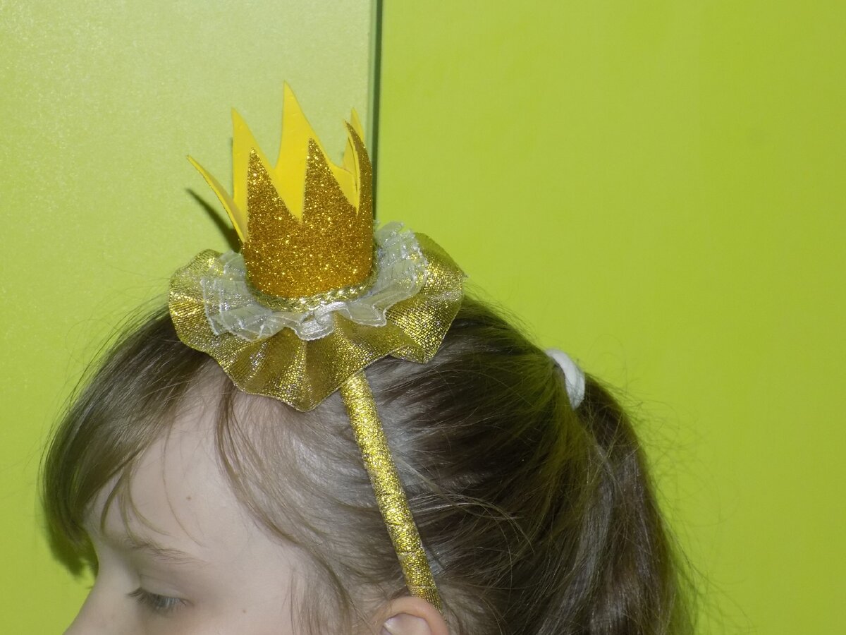 Моя любимая НОВОГОДНЯЯ КОРОНА на утренник Своими руками Christmas crown