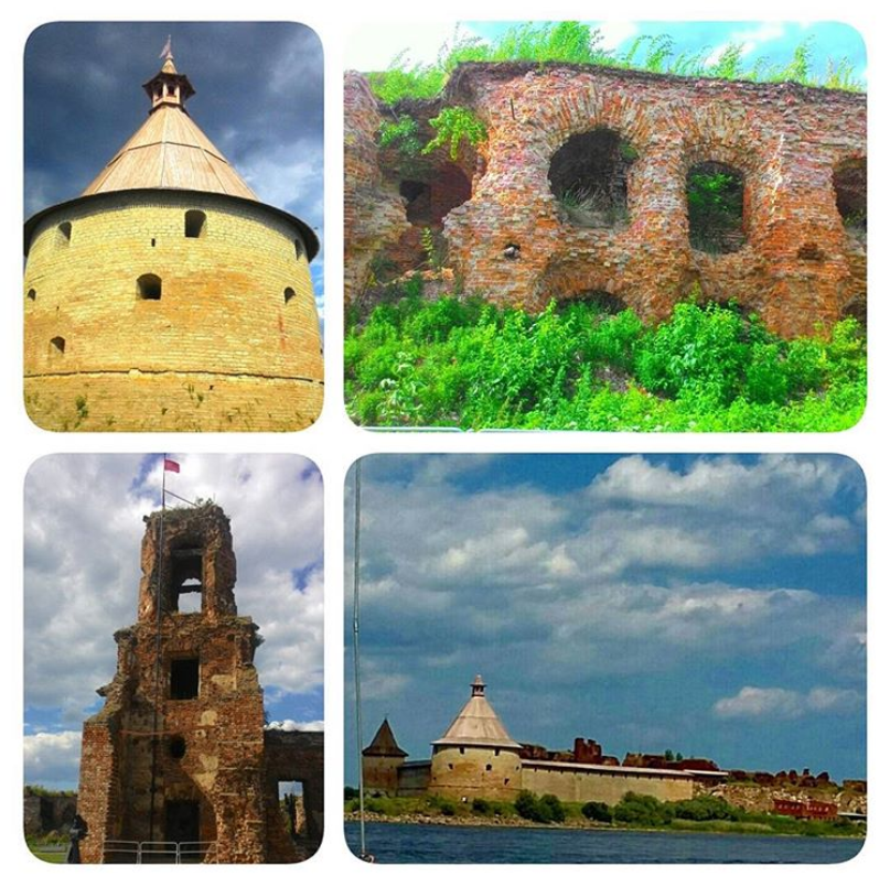 Крепость Орешек, ЛО, лето 2016